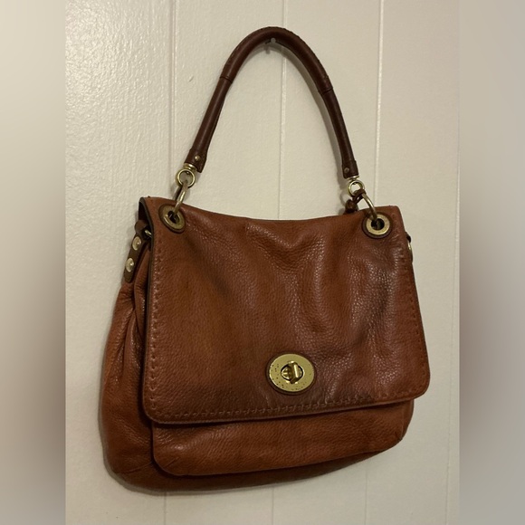 A Rare Vintage Coach Limited Edition Hamptons Brown Leather Large Handbag Bag - Picture 3 of 6
